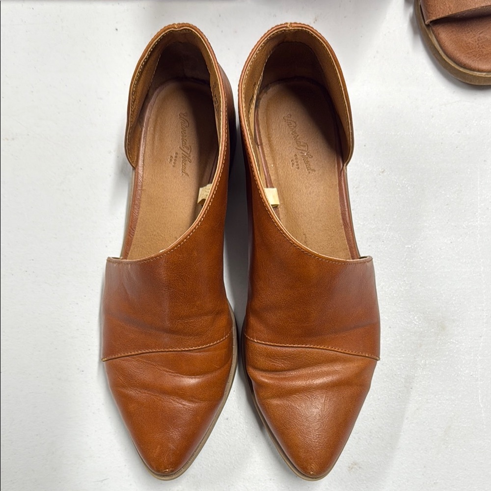 Brown Leather Women's Shoes